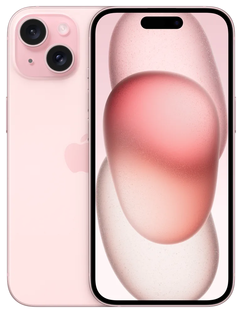 iPhone 15 in Pink