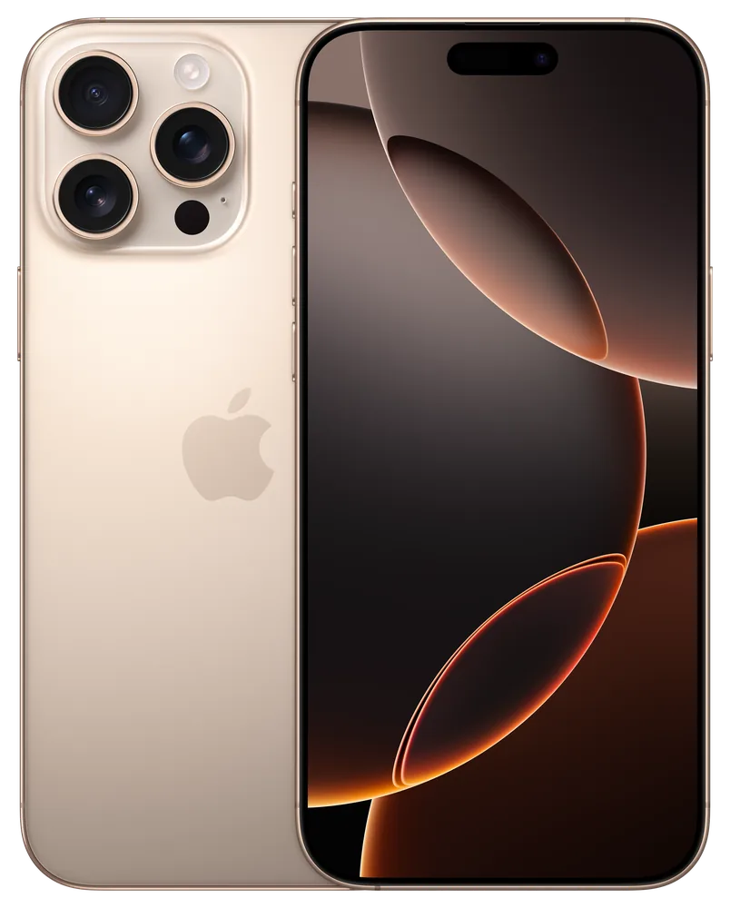 iPhone 16 Pro Max in Desert Titanium