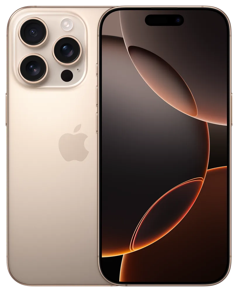 iPhone 16 Pro in Desert Titanium